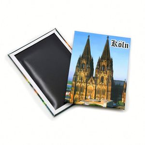 Good Quality Customized City Koln Souvenir Landmark Tinplate <b>Fridge</b> Magnet - Product Image 1