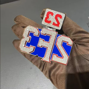 Collar con Colgante de Diamante Moissanite VVS en Plata de Ley, Personalizado OEM/ODM para Hombre y Mujer - Product Image 1