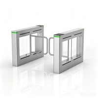 Torniquete Giratorio Impermeable JSD-B40 de Fábrica, Acero Inoxidable 304, Acceso por Tarjeta para Puerta de Entrada de Almacén