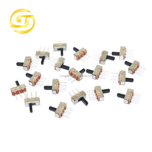 SS12D00G3 SS12D00G4 SS12D00G5 SPDT 1P2T 2 Position 3 Pin PCB Panel <strong>Vertical</strong> <strong>Slide</strong> <strong>Switch</strong> 3mm 4mm 5mm - Product Image 2