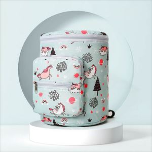 Bolsa de Almacenamiento de Accesorios para Cochecito de Bebé de Gran Capacidad, Bolsa de Pañales Universal para Exteriores - Product Image 6