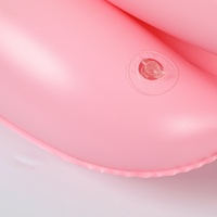 Vente flash : canoë gonflable pour enfants, jouet aquatique pour enfants, matériau PVC rose, capacité maximale 100 kg