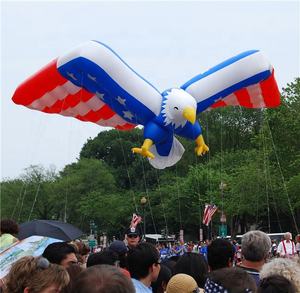 Ballon gonflable en forme d'aigle chauve volant, ballon géant à l'hélium pour défilé promotionnel K7179 - Product Image 4