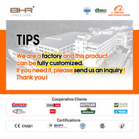 BHR tous temps PE rotin osier 6 personnes jardin cour table à manger et chaise ensemble pliable pousser vers l'avant gain de place