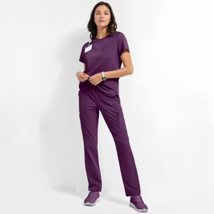 purple nurse dress NHS Nurses Uniform MADE IN UK Nurse Tunic Hospital Carer Carehome Uniform  PURPLE
