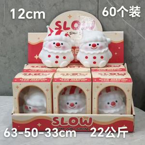 Großhandel Jumbo Weihnachts-Clown Squishy Spielzeuge Langsam Aufsteigende Große Clown-Quetschspielzeuge zur Stresslinderung für Kinder Weihnachtsgeschenk - Product Image 3