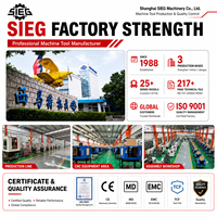 Centro de Fresado CNC Mini SIEG Fa4 Pro IKX1-Pro de 3 Ejes, 1000W, ISO20, 4 Herramientas ATC, Alta Precisión, Carcasa Transparente, para Educación y Laboratorio