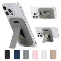 ODM OEM magnétique PU cuir pliable mince support de téléphone utilisation de bureau de carte flexible