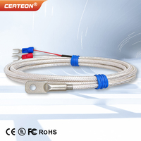 PT100 RTD Temperature Sensor Waterproof Stainless Steel Platinum Probe Embedded Wide Range Fast Response