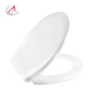 Asiento de inodoro Venta al por mayor Asiento de inodoro de urea de liberación rápida <span class=keywords><strong>Tapa</strong></span> de inodoro antibacteriana Cierre suave con fijación superior - Product Image 2