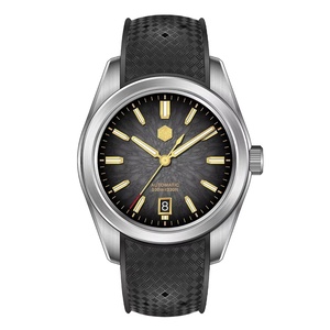 Montre San Martin 42mm en émail JianZhan GMT Miyota 9015, montre de luxe Gada pour homme, automatique, mécanique, style chinois, SN0144GL - Product Image 1
