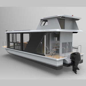 Yate <span class=keywords><strong>de</strong></span> aluminio <span class=keywords><strong>de</strong></span> <span class=keywords><strong>lujo</strong></span> para <span class=keywords><strong>alquiler</strong></span> y venta Water Party Pontoon Houseboat Liveaboard Vessel para motor fueraborda <span class=keywords><strong>de</strong></span> Río - Product Image 4