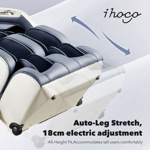 Estiramiento automático de piernas Todas las alturas 3D Modo de gravedad cero Sistema de escaneo corporal AI Ajuste perfecto 10/11 Técnicas Silla de masaje de calefacción de grafeno - Product Image 6