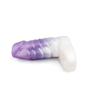 FRRK Silikon Flexibles Wiederverwendbares Penisvergrößerungs-Kondom Kyrin Penis-Hüllen für Männer - Product Image 1