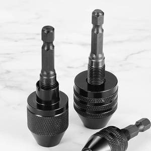 Mandrin de perceuse sans clé MeiKeLa 0,3-3,6 mm 0,3-6,5 mm 0,3-7,5 mm Adaptateur de mandrin à tige hexagonale Outil de conversion de perçage Mandrin de serrage - Product Image 3