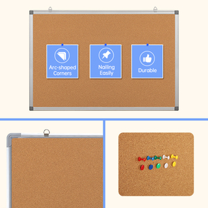 Juyusi — planche blanches suspendue, cadre <span class=keywords><strong>en</strong></span> aluminium au liège, produit de fabrication chinoise, vente <span class=keywords><strong>en</strong></span> gros - Product Image 4