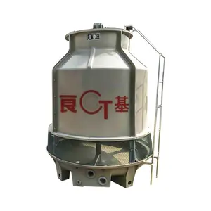 100T Industrial Counter Flow Water Induced Draft Bottle Type Best Round Cooling Tower