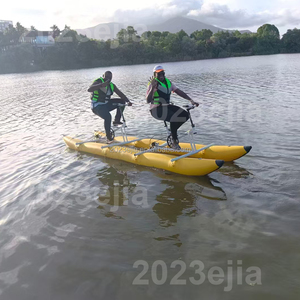 2024 nuovo arrivo gonfiabile galleggiante barca a pedali della bicicletta dell'acqua per il <span class=keywords><strong>fiume</strong></span> della piscina del <span class=keywords><strong>mare</strong></span> - Product Image 2