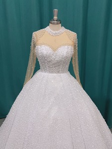 <span class=keywords><strong>Robe</strong></span> de mariée moderne personnalisable, style <span class=keywords><strong>robe</strong></span> de bal, haute qualité, longueur ras du sol, LED lumineuse - Product Image 6