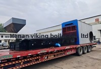 Boiler Udara Panas Multi-Bahan Bakar Horizontal 0,7MW (Biomassa/Kayu/Arang Batu) 600.000 KCal Pasokan Udara Panas Ekstra