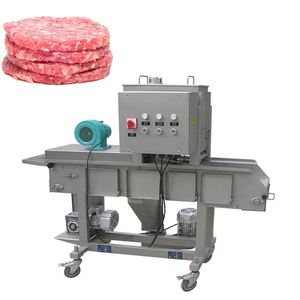 เครื่องกดเบอร์เกอร์และแฮมแพตตี้อัตโนมัติขนาดเล็กสำหรับทำแฮมเบอร์เกอร์เนื้อพายปลาสภาพใหม่ - Product Image 4