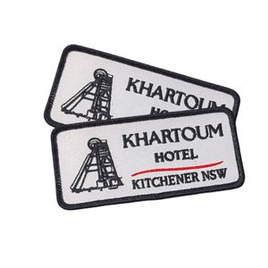 Custom Logo Magnetic Back Embroidered Sequin <b>Patches</b> Fabric Woven <b>Sewing</b> Iron-<b>on</b> Embroidery <b>Patch</b> for Hat - Product Image 1