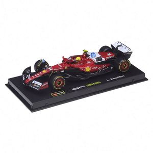 <span class=keywords><strong>Bburago</strong></span> <span class=keywords><strong>1</strong></span>:43 Modèle de voiture de course <span class=keywords><strong>F1</strong></span> SF25 saison 2025 en alliage, édition de luxe, emballage en boîte couleur unisexe - Product Image 1