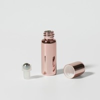 Produit très vendu - Flacon à bille en verre de 10 ml, petit format, flacon rond pour huile