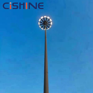 10 मीटर 15 मीटर 20 मीटर 60 फीट 50 फीट 50 फीट 50 फीट सौर सभी एक नेतृत्व वाले गैल्वेनाइज्ड कोर्ट बाढ़ - Product Image 6