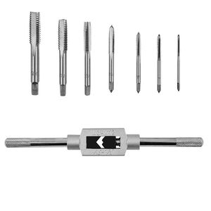 Bộ dụng cụ taro và khuôn taro ren vít cỡ M2 đến M18, 110 món/bộ, kèm tay cầm cờ lê, dụng cụ cầm tay siêu bền - Product Image 5