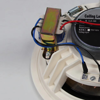 Vente en gros Système de sonorisation 70v sans fil Matériau ABS 20w Haut-parleur de plafond antichoc avec amplificateur