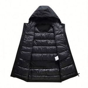 Chaqueta de Invierno para Hombre, con Capucha y Cuello Alto, Personalizable con Logotipo, Acolchada, de Algodón, Larga, al por Mayor - Product Image 2