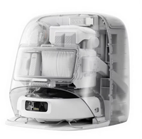 Nettoyeur de sols commercial ROMO S/A /P avec aspiration en caoutchouc de 25000 Pa, détection d'obstacles au niveau du millimètre, réservoir d'eau propre de 4 L, batterie 5000 mAh, 3 fonctions