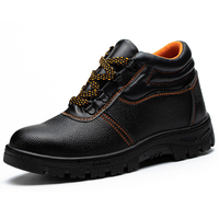 MR215 Chaussures de sécurité de randonnée antidérapantes de haute qualité et bon marché pour hommes, chaussures de travail résistantes à l'huile et à l'écrasement