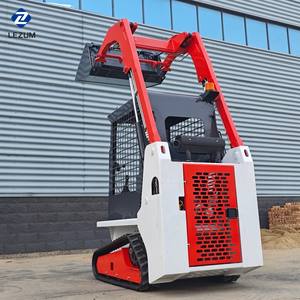 유통업체 모집 EPA EURO 5 디젤 엔진 토공용 미니 스키드 스티어 프론트 로더 헝리 부품 CE 인증 로더 - Product Image 4