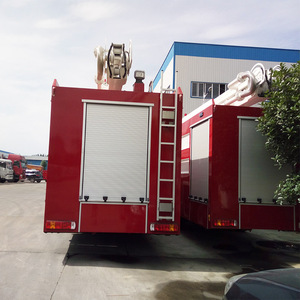 <span class=keywords><strong>Camion</strong></span> de pompiers à tour d'eau de 18M, <span class=keywords><strong>camion</strong></span> de pompiers en mousse d'eau, <span class=keywords><strong>camion</strong></span> à échelle de lutte contre l'incendie, 6x4 6x6 - Product Image 5