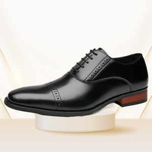 Offre Spéciale prix d'usine de luxe nouvelle mode italienne faite à la main en cuir chaussures Oxford pour hommes - Product Image 2