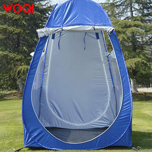 เต็นท์พับได้ Woqi Outdoor ขนาด 120x120x190 ซม. ชั้นเดียว กันน้ำ พกพาสะดวก สำหรับตั้งแคมป์ชายหาด สีฟ้า - Product Image 4