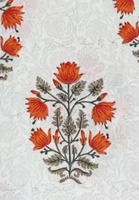 Draps de lit super doux en coton blanc orange 100% de qualité supérieure respirants King Size Literie de luxe de style tropical