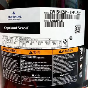 คอมเพรสเซอร์แบบสกรอลล์ Emerson รุ่น ZW154KSP TFP 522 สำหรับงานทำความเย็นอุตสาหกรรม - Product Image 3