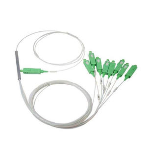 FTTH pasif 1x3 rak serat optik dudukan SC APC UPC 1 <span class=keywords><strong>2</strong></span> 4 8 16 32 64 128 /3 cara Plc Splitter - Product Image 1