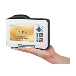 เครื่องทดสอบไฟเบอร์ออปติก MINI OTDR FHO3000L ระยะ 100 กม. 26/24dB สำหรับ FTTx พร้อม VFL OPM OLS แผนที่เหตุการณ์ SM 1310/1550nm หน้าจอสัมผัส 5 นิ้ว - Product Image 2