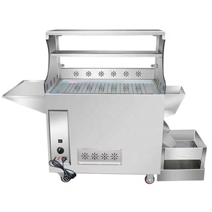 Torréfacteur chaud entièrement automatique de machine de torréfaction d'arachide de graine de rotateur de soja de haricot avec le couvercle anti-poussière - Product Image 1