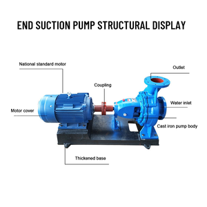 Customizable Motor End <b>Suction</b> Centrifugal <b>Pump</b> 2-8 Inch High Industrial Utilities Clean Water <b>Pump</b> IS50-32-250 High Efficiency - Product Image 5