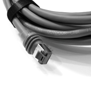 Kabel Ethernet Pengganti Satelit Persegi Panjang Custom Gen3 26AWG Single Shield untuk Sambungan Sinyal Jaringan Rumah, Camper, dan Off-grid - Product Image 3
