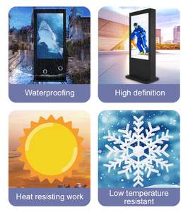 Digitaal <span class=keywords><strong>display</strong></span> IP65 waterdicht buitenreclame met AR gehard glas en <span class=keywords><strong>3</strong></span> jaar garantie - Product Image 3