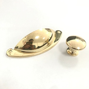 Matched <strong>Shell</strong> Cup <strong>Pull</strong> <strong>Handle</strong> and Round <strong>Knob</strong> Modern Design for Furniture Cabinet and <strong>Kitchen</strong> Cupboard <strong>Pull</strong> - Product Image 6