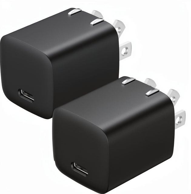 For USB-C Wall Charger 25W PD3.0 PPS Super Fast Charging Foldable Prongs for for S25/S24 for for