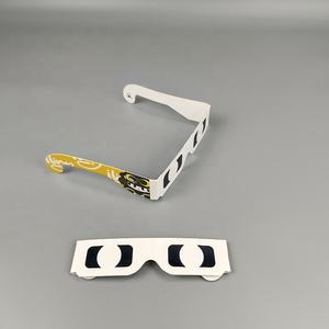 Lunettes solaires en papier unisexes avec logo personnalisé et design <span class=keywords><strong>de</strong></span> marque Lunettes d'éclipse en papier 3D - Product Image 2