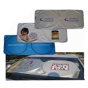 Parasol Plegable para Parabrisas Delantero de Coche con Logotipo Impreso por Transferencia Térmica, Regalo Promocional Novedoso - Product Image 2